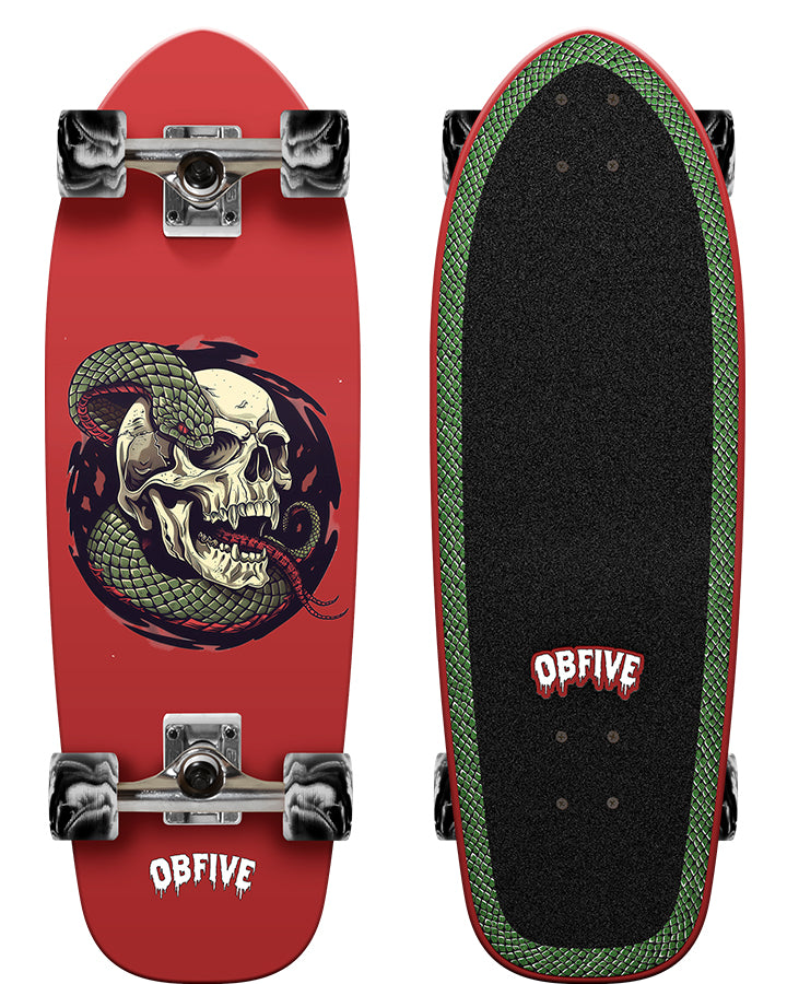 玄基　OBfive オービーファイブ28   スケートボード Wave Park Hyper Cruiser 28
