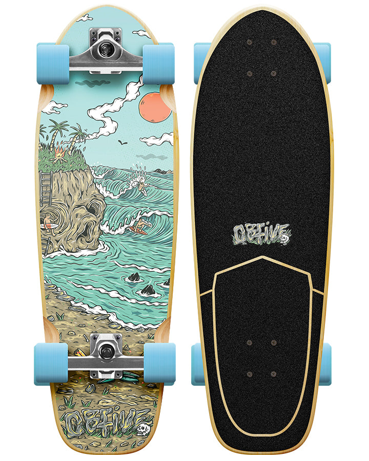 玄基　OBfive オービーファイブ28   スケートボード Cherry Blossom Cruiser 28