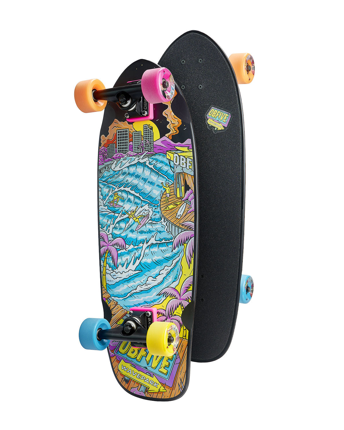 玄基　OBfive オービーファイブ28   スケートボード Blacker Surf Skate 28
